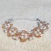 Frosted and Amber Bracelet
