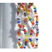 Multi Wave Beaded Bracelet with Frosted Beads
