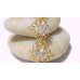 Swarovski Crystal Gold Curly Bracelet