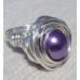 Purple Chunky Ring